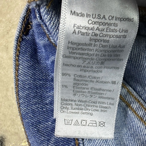 Madewell Women’s Medium Wash Mid Rise Perfect Vintage Denim Jeans Size 25 - Picture 10 of 10